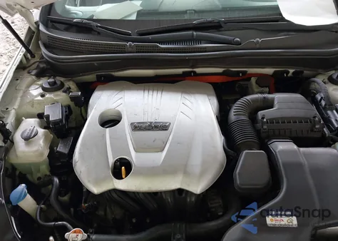 2013 Hyundai Sonata Hybrid из США, поврежденный, VIN KMHEC4A4XDA097337